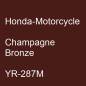 Preview: Honda-Motorcycle, Champagne Bronze, YR-287M.